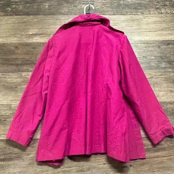Chico's Pink Women's Jacket - Picture 3 of 11
